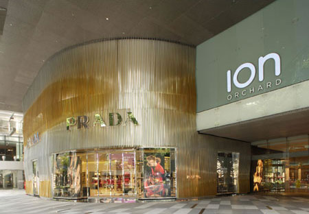 Prada Official Opening at ION Orchard 